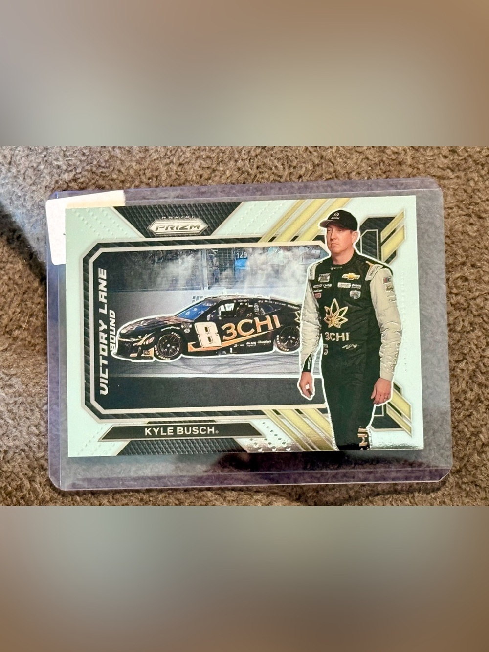 2023 Panini Prizm Racing Kyle Busch Victory Lane Bound Card
